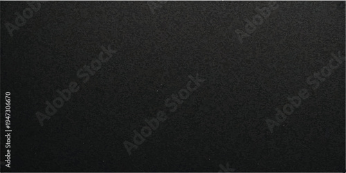 A dark, macro black leather texture background features a rough, textured surface pattern with a subtle grey grunge structure, perfect for a material design wallpaper or textile backdrop