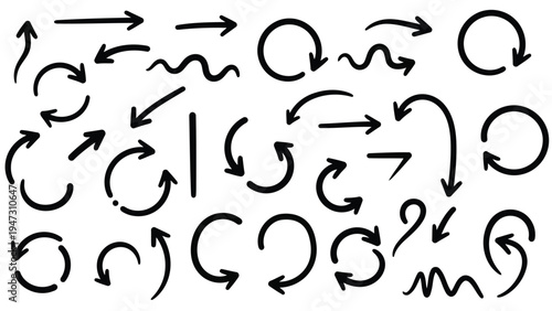 Ancient symbols and glyphs from various historical writing systems displayed together Vector