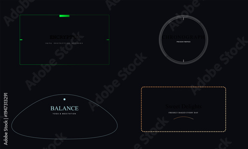 Modern Minimalist Typography Designs for UI, Branding, and Creative Digital Projects