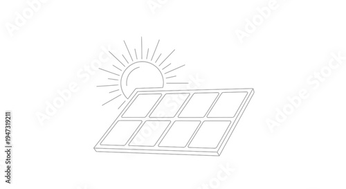 Solar panel renewable energy system.