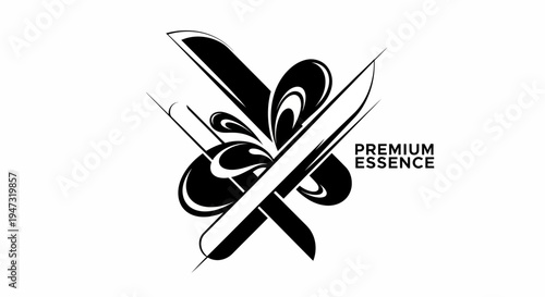 Premium essence logo design element.