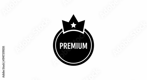 Premium quality label icon design.