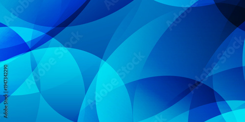 Abstract blue background with overlapping circular shapes and soft gradients for tech design. abstract background featuring dynamic overlapping blue circles and transparent layers. 