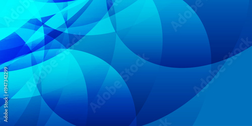Abstract blue background with overlapping circular shapes and soft gradients for tech design. abstract background featuring dynamic overlapping blue circles and transparent layers. 