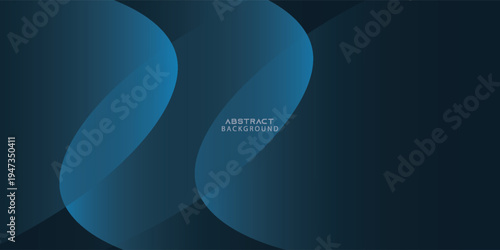 Premium blue abstract background concept with luxury geometric dark shapes. Exclusive cool art wallpaper design.