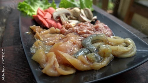 chicken and vegetable salad