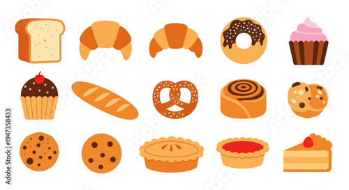 Bakery delights assorted baked goods