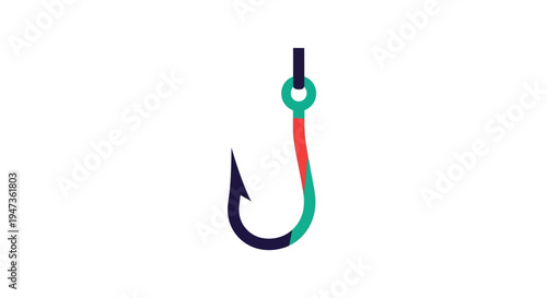 Fishing Hook Illustration.