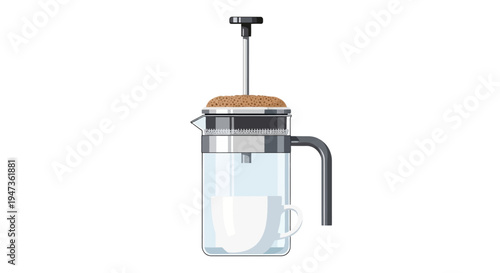 French Press Coffee Maker.