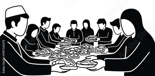 Eid al adha family gathering celebrating sacrifice and togetherness