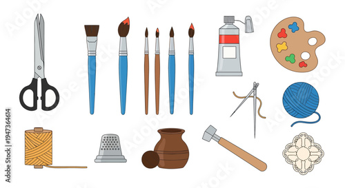 Art Supplies Collection.