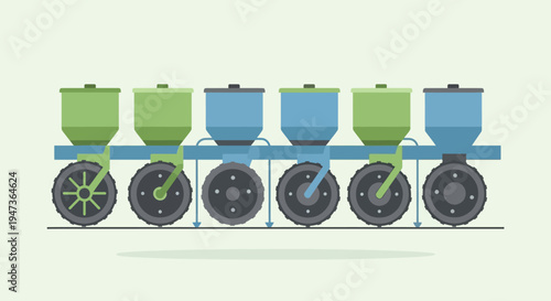 Automated Farming Equipment Machine.