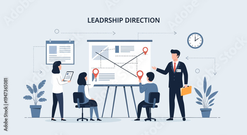 Business Leadership Direction Meeting: Strategy, Planning, and Presentation