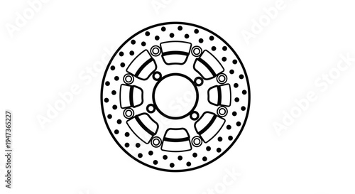 Brake Disc Rotor Part.