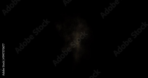 Realistic Ground Bullet Impact with Dust Explosion Cinematic Gunshot Effect