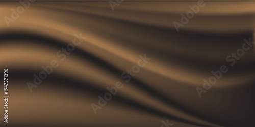 luxury mocha mousse fabric. brown background from fabric. modern background with radiance. Product presentation. vector illustration. Premium brown background design