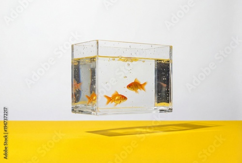 Minimalist Aquatic Geometry