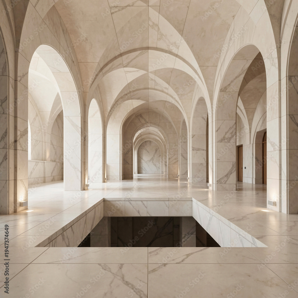 interior of a mosque