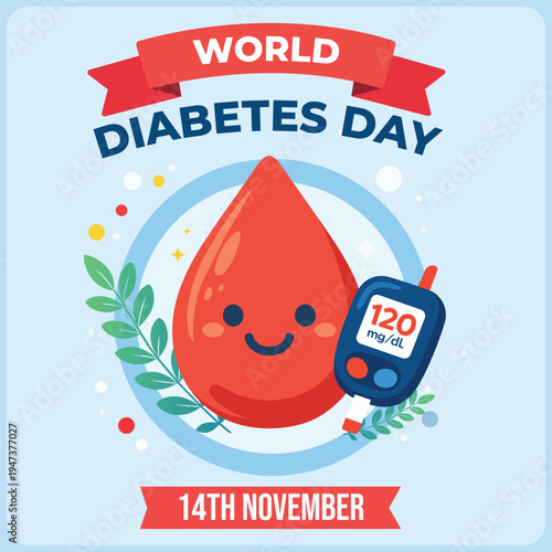 World diabetes day awareness post