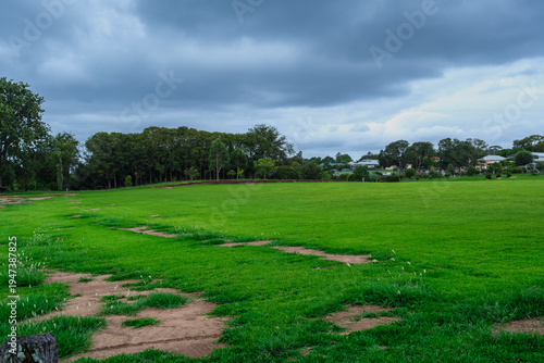 Wallpaper Mural Camden, NSW, Australia – February 16, 2026: historic town street scene with local shops and cafes, small-town architecture and roadside daily life in Camden, New South Wales editorial image Torontodigital.ca