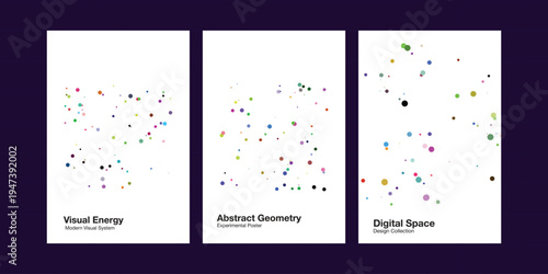Blurry constellation maps on dark background