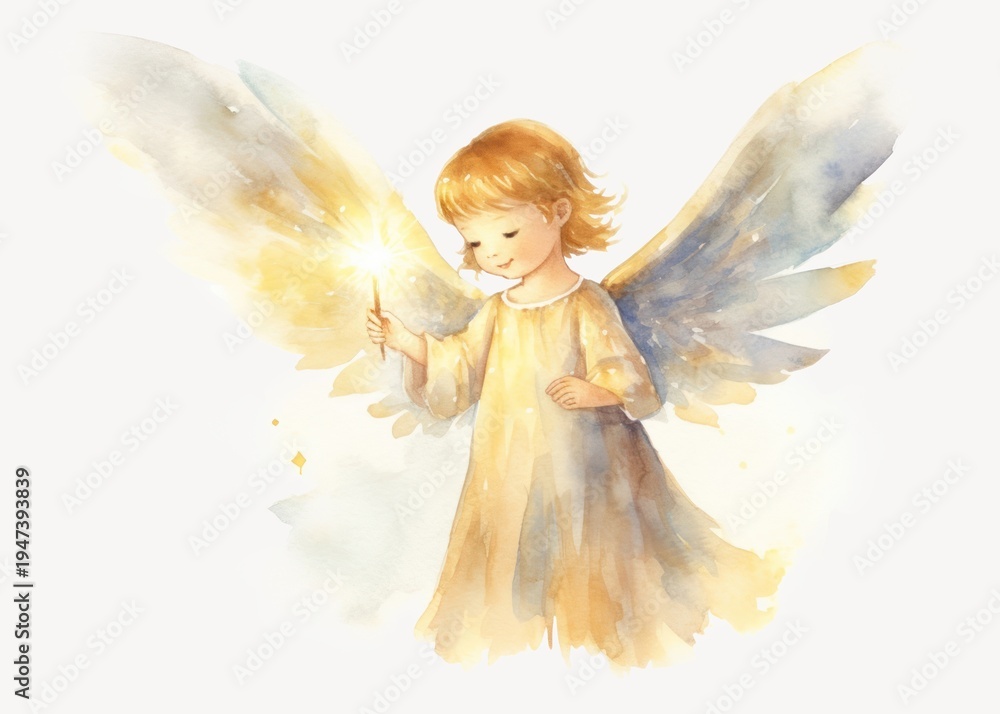 Fototapeta premium Angel representation spirituality creativity.