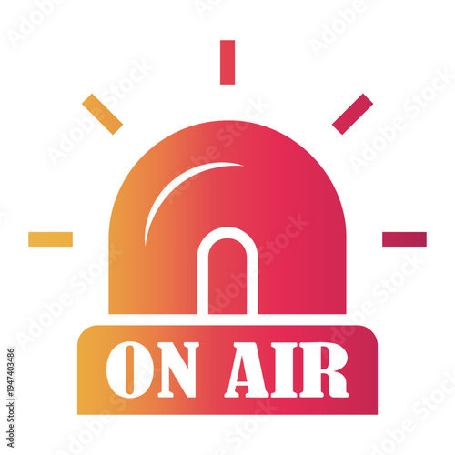 broadcast Gradient icon