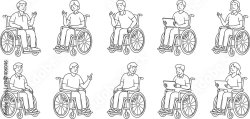 wheelchair, disability, disabled, accessibility, inclusive, people, mobility, independence, lifestyle, rehabilitation, healthcare, communication, technology, support, 