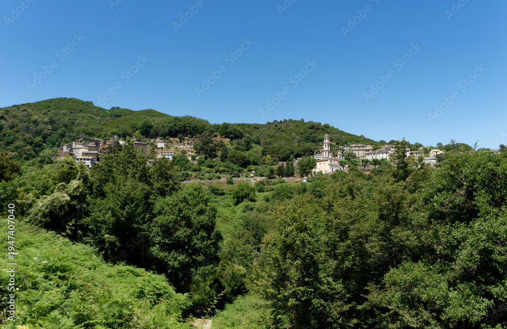 Fototapeta premium Frankreich - Korsika - Sant'Andréa-di-Cotone