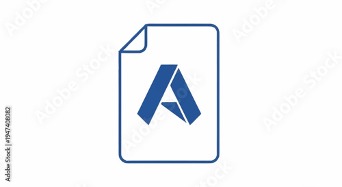 Free Download Adobe logo on a document icon. - GFXLoad