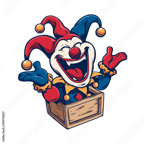 Joyful Jester in a Box A Hilarious Surprise for April Fools' Day