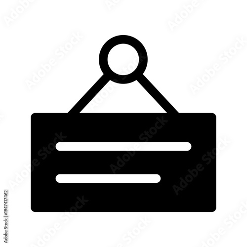 Shop Sign Icon Vector Symbol Design Illustration