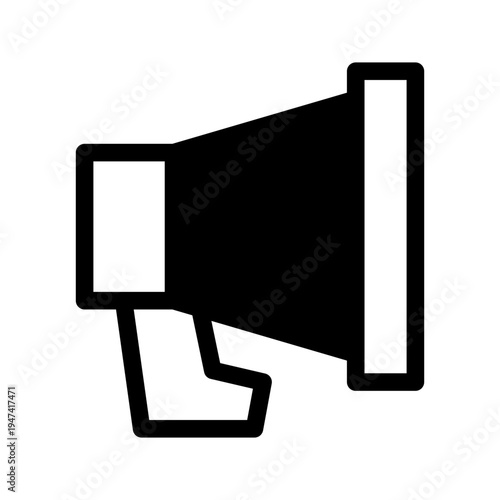 Megaphone Icon Vector Symbol Design Illustration