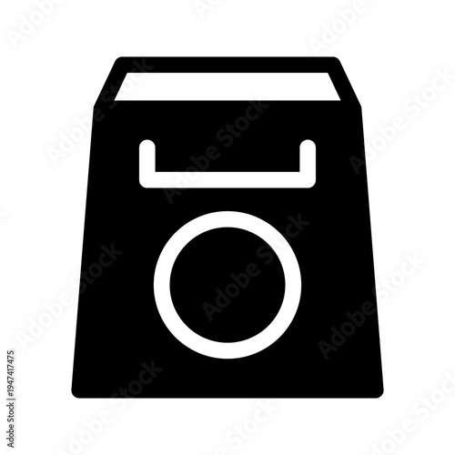 Bag Money Icon Vector Symbol Design Illustration