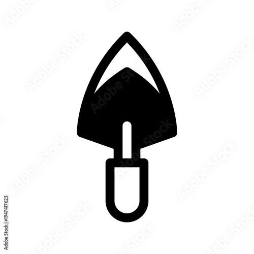 Shovel Icon Vector Symbol Design Illustration