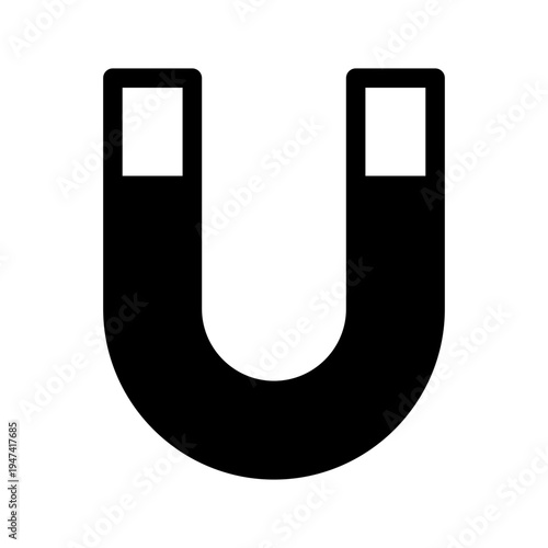 Magnet Icon Vector Symbol Design Illustration