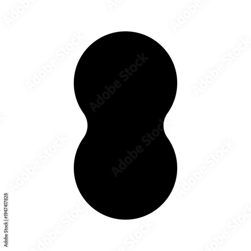 Vaginal Ring Icon Vector Symbol Design Illustration