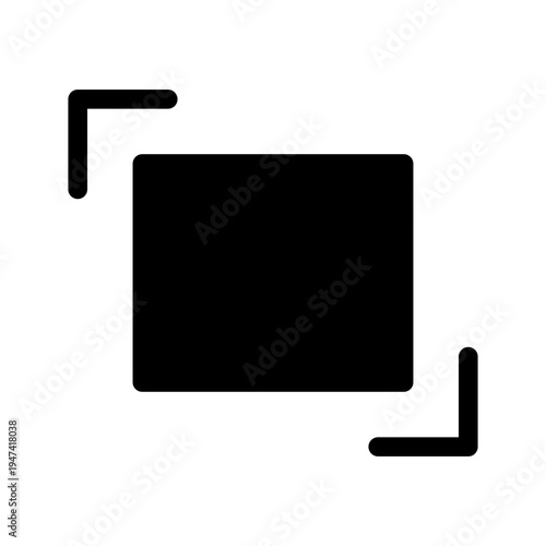 Size Icon Vector Symbol Design Illustration