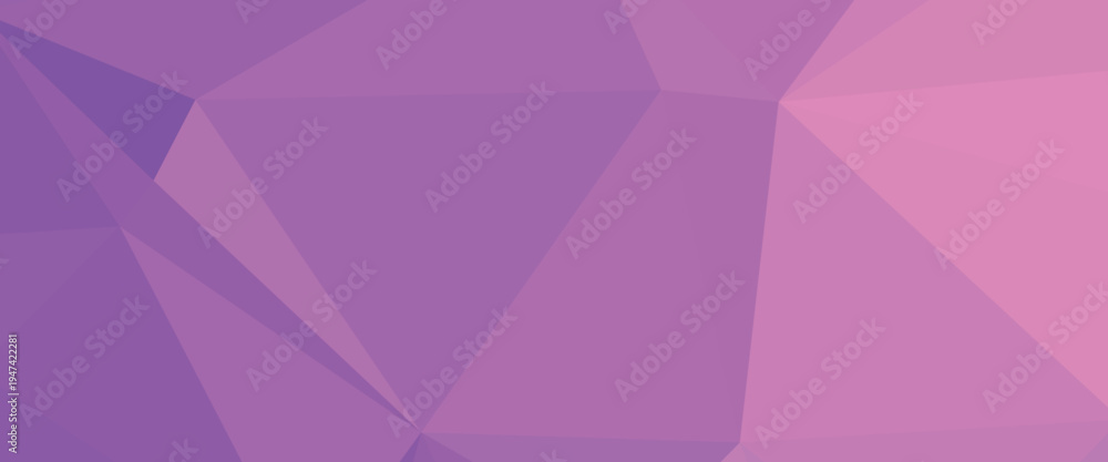 Obraz premium vector purple polygonal background - Separate layers for easy editing