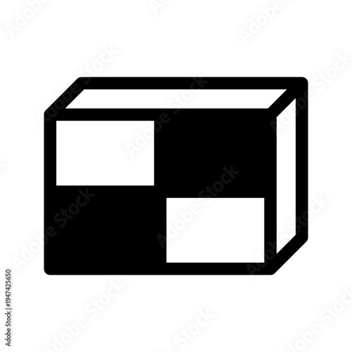 Building Blocks Icon Vector Symbol Design Illustration