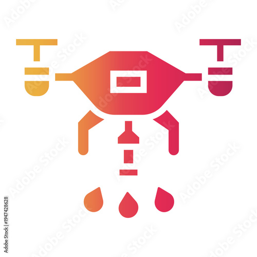 drone Gradient icon