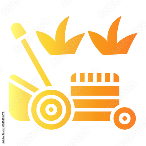 lawnmower Gradient icon