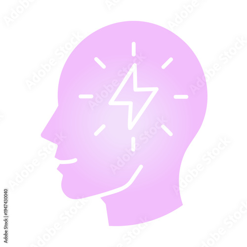 Small spark inside head