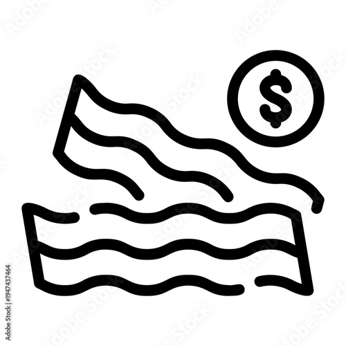 money line icon