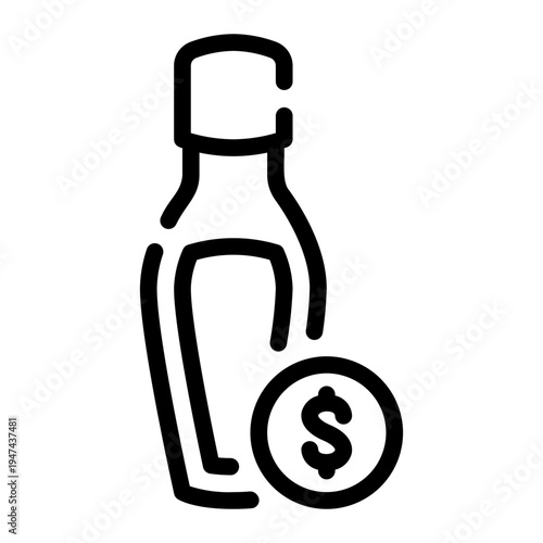 money line icon