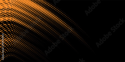 orange black brush Car sticker wrap pattern banner abstract sporty lines black orange color combination grunge brush pattern racing motorsport Eps 10 design.