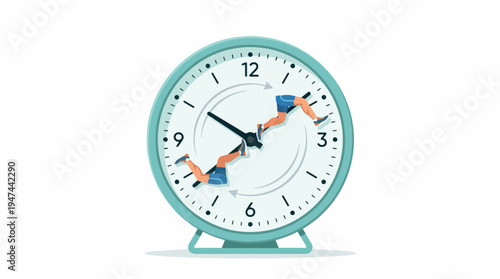 Young woman with blonde hair looking at her smartphone