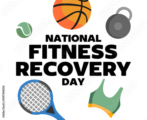 National Fitness Recovery Day for fitness lovers