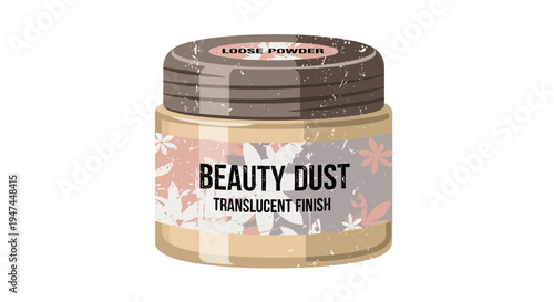 Beauty Dust Loose Powder Jar