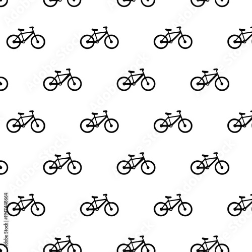 bicycles pattern background vector 
Vector pattern background